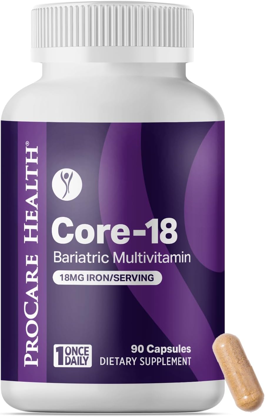 ProCare Health Bariatric Multivitamin with Iron – Post-Op Support, 90 Capsules (3 Month Supply) - görsel 1