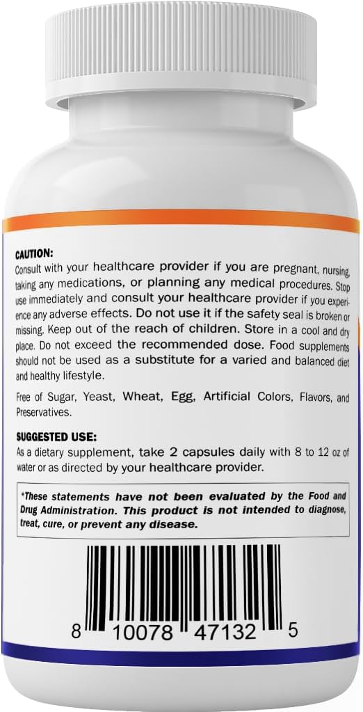 Vitamatic Irish Sea Moss – 120 Vegan Capsules with Bladderwrack & Burdock Root - görsel 8
