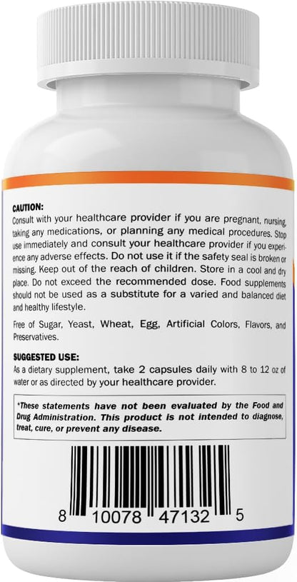Vitamatic Irish Sea Moss – 120 Vegan Capsules with Bladderwrack & Burdock Root