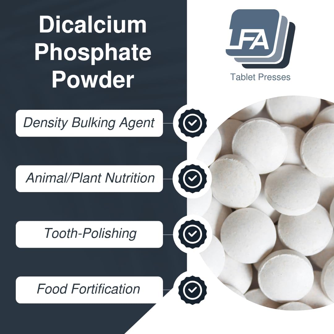 Dicalcium Phosphate Anhydrous DCP Powder - 25 kg - Food Anti-Caking Agent & Supplement Filler Excipient - görsel 3