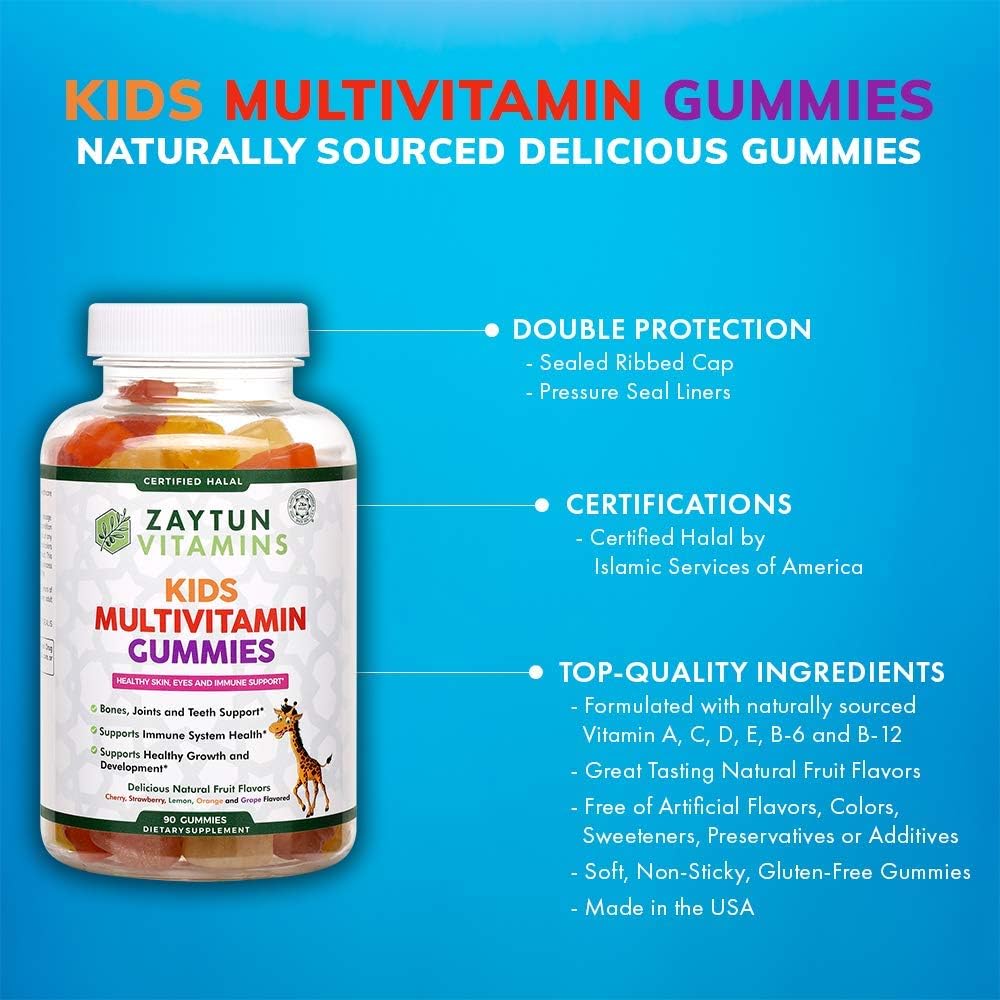 Halal Kids Multivitamin Gummies - görsel 3