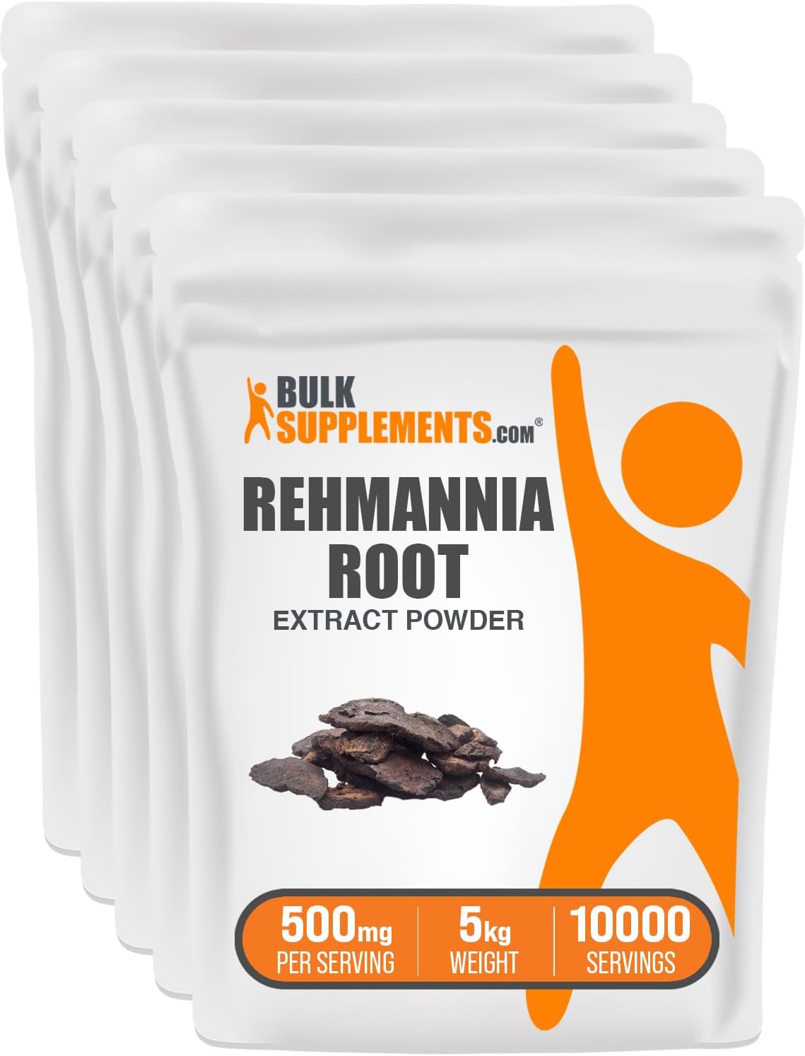 Rehmannia Extract Powder - 500mg per Serving, 1kg (5-Pack) - görsel 1