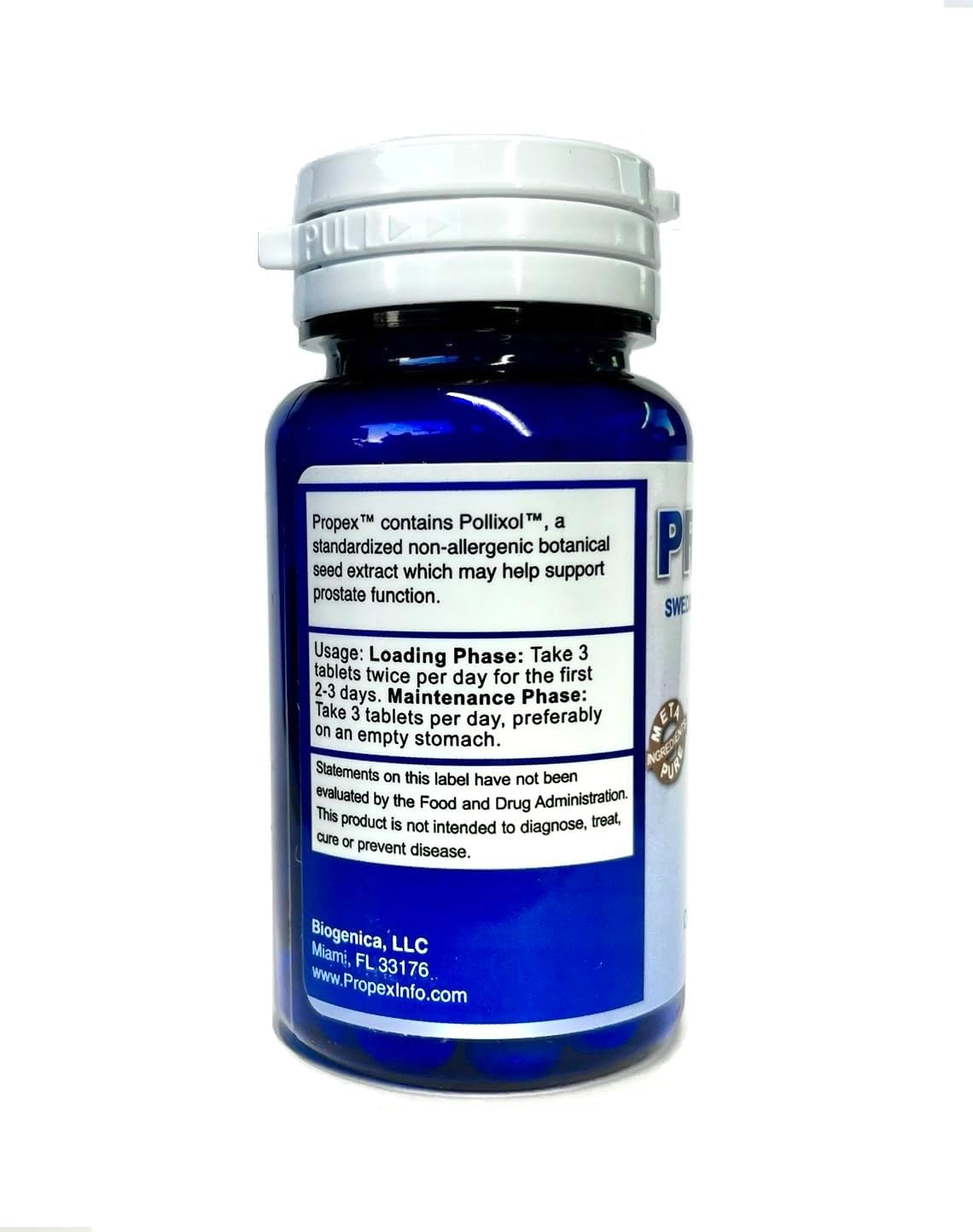 Propex Natural Swedish Prostate Support Supplement, 3 Bottle Bonus Pack - görsel 3