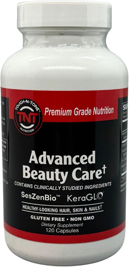 TOUGH-N-TONE Advanced Beauty Care – Vegan Biotin with SesZen-Bio®, KeraGLO® Keratin, Fo-Ti & Hyaluronic Acid – Hair, Skin & – Image 7