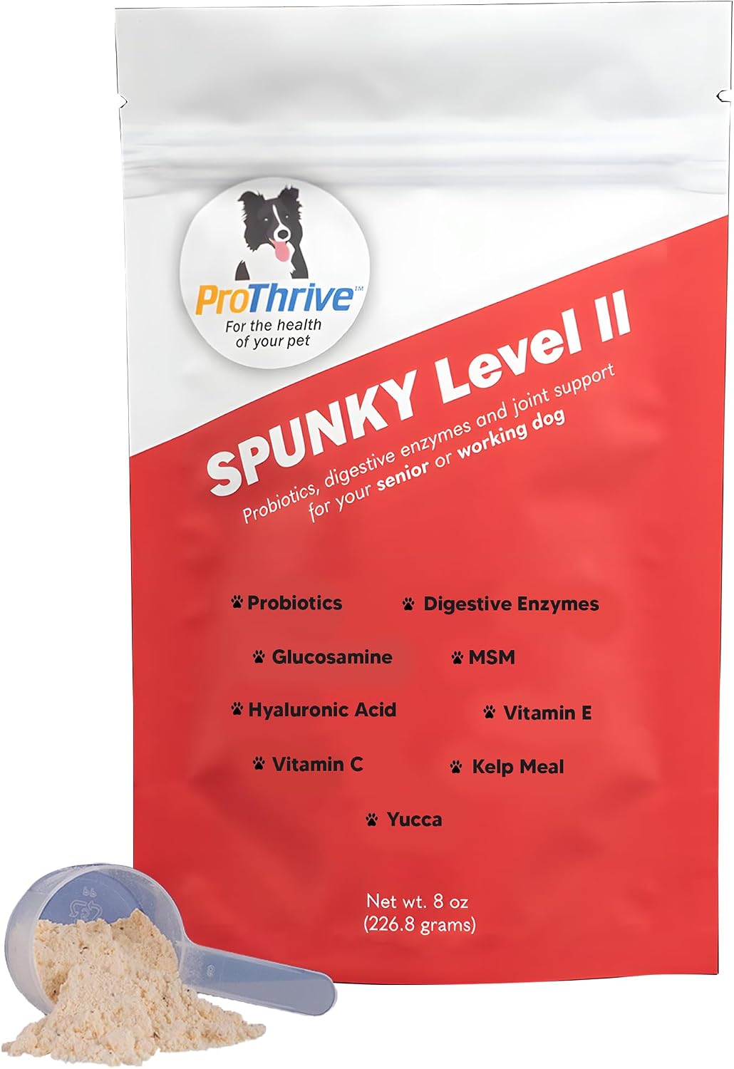 Equerry's Spunky Level II Formulated Probiotics for Dogs 227g - görsel 1