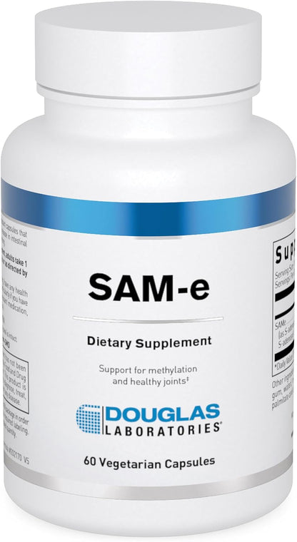 Douglas Laboratories SAM-e – Joint, Liver & Neurotransmitter Support – 60 Capsules
