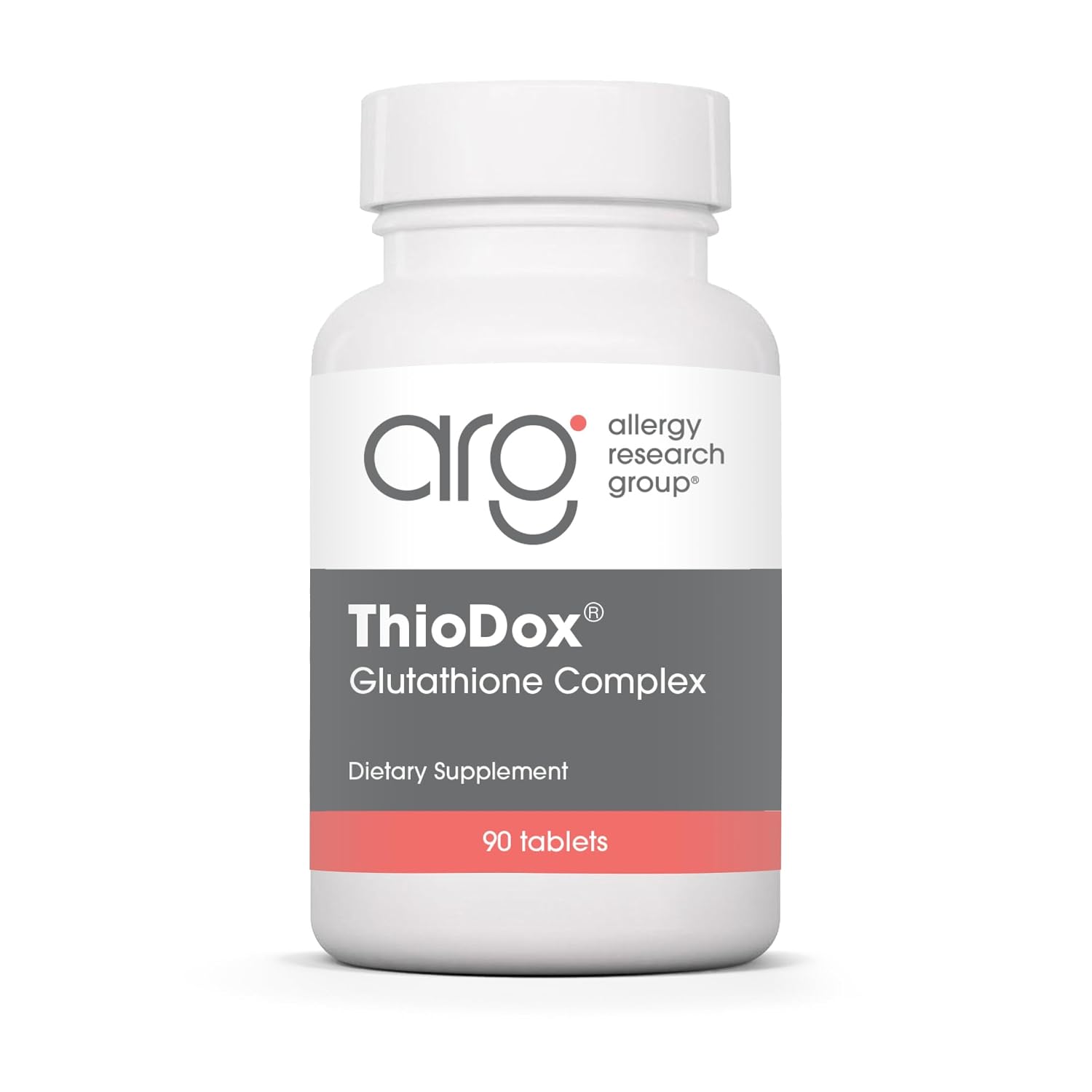 Allergy Research Group ARG ThioDox – Glutathione Complex with NAC & Alpha Lipoic Acid, 90 Tablets - görsel 1