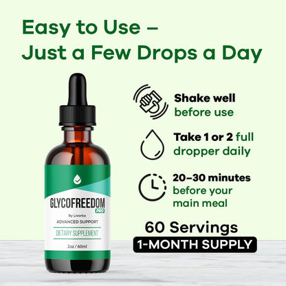 (3-Pack) GlycoFreedom Drops - Advanced – Supports a Healthy Routine: Easy to integrate, helping you stay on track – Image 4