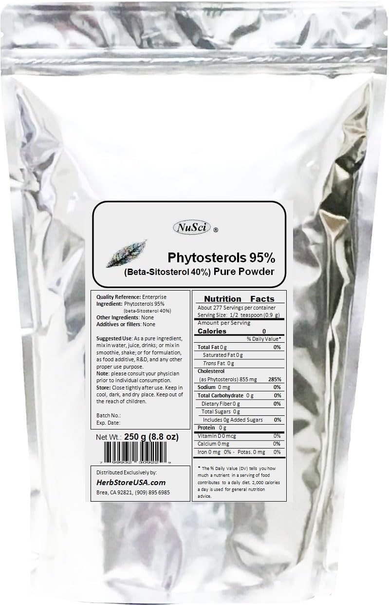Phytosterol Beta-Sitosterol Pure Powder (800 g) - görsel 3