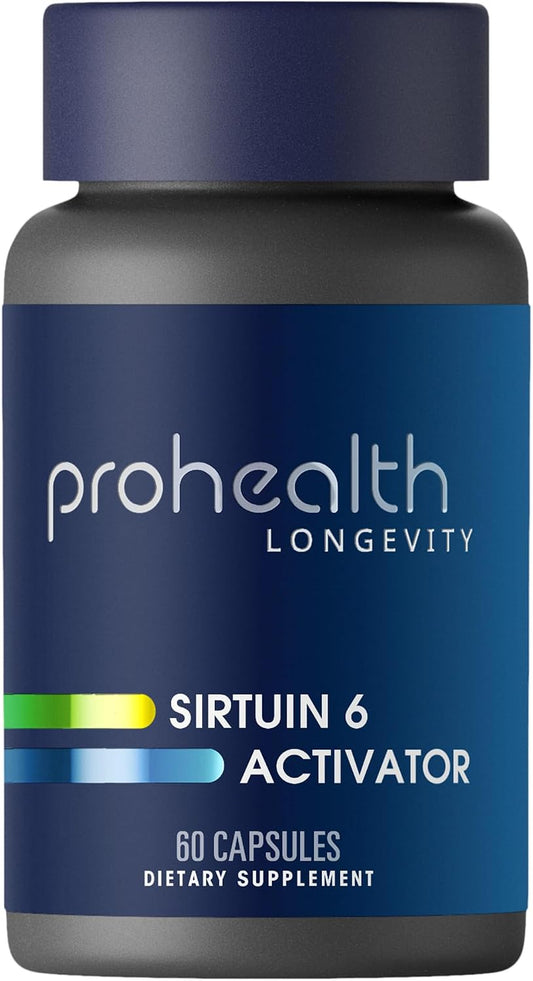 ProHealth Sirtuin 6 Activator - 60 Capsules - Fucoidan-Rich Seaweed Extract for Longevity & DNA Support – Image 1