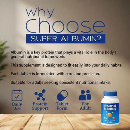 Nu-Health Super Albumin Hydrolysed Protein & Amino Tablets, Tissue Repair – Image 6