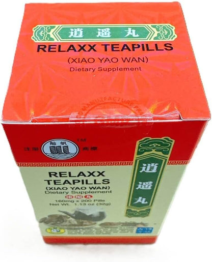 Relaxx Extract Teapill, Xiao Yao Wan Extra Concentrated (200 Pills) - 3 Bottles – Image 4