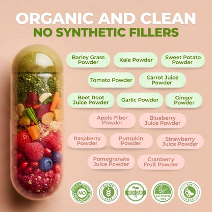Vital Super Fruits & Veggies – Daily – Vegans and vegetarians wanting plant-based nutrition. – Image 5