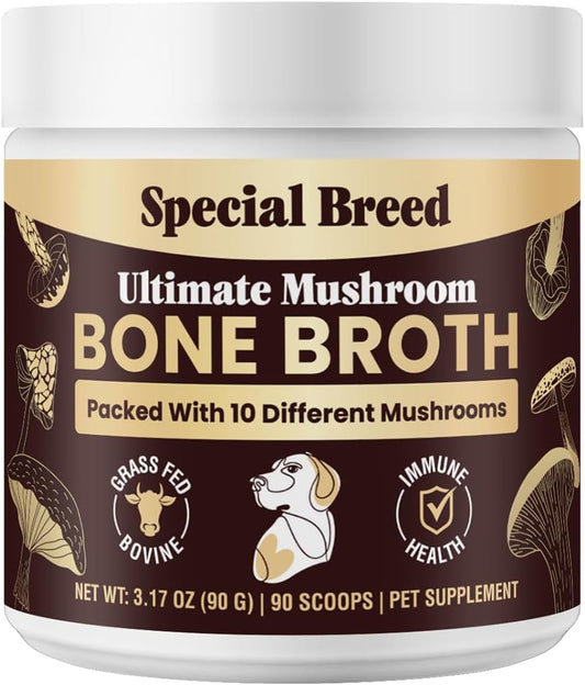 Beef Bone Broth for Dogs - High Protein – Joint and Mobility Support: The collagen and protein from grass-fed beef – Image 1