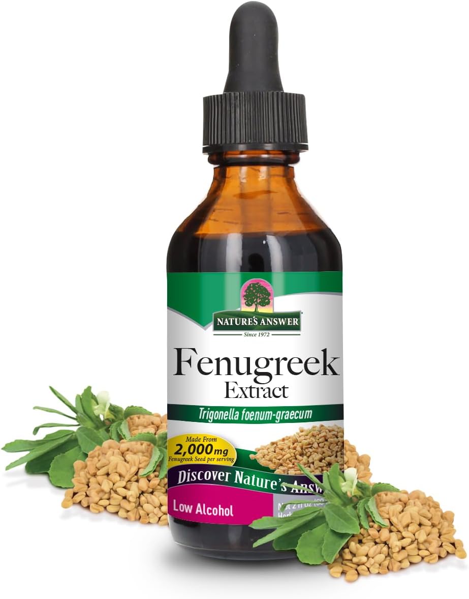 Nature's Answer Fenugreek Seed Extract – Liquid, 30 ml - görsel 9