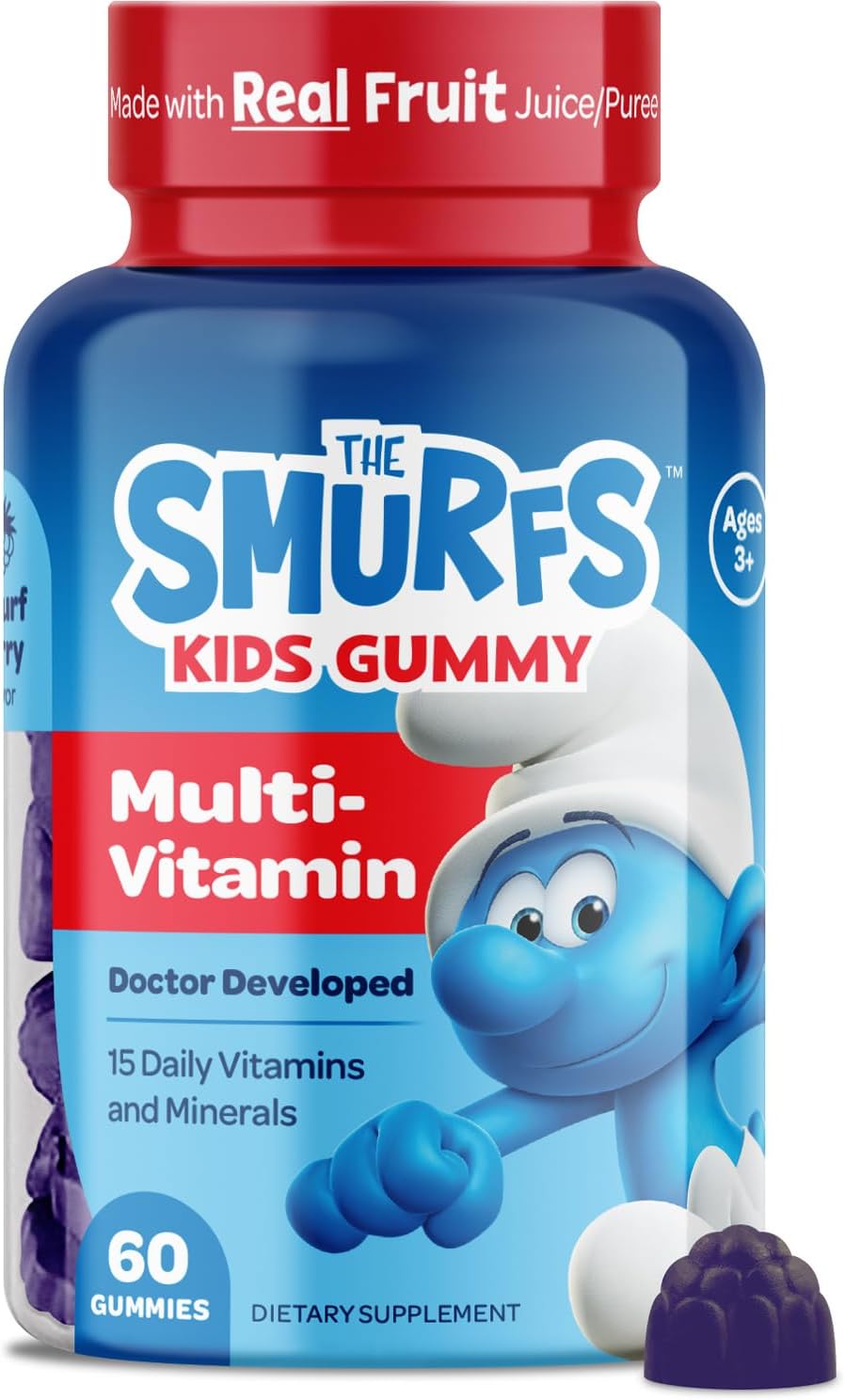 Smurfs Focussed Gummies for Kids - görsel 10