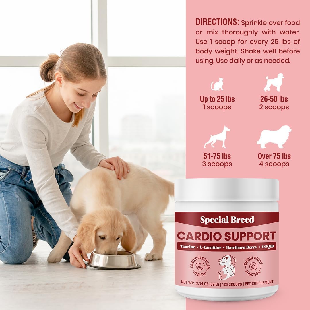 Special Breed Cardio Support for Dogs – – Organic Hawthorn Berry: Traditionally used to promote healthy blood flow – Image 8