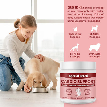 Special Breed Cardio Support for Dogs – – Organic Hawthorn Berry: Traditionally used to promote healthy blood flow – Image 8