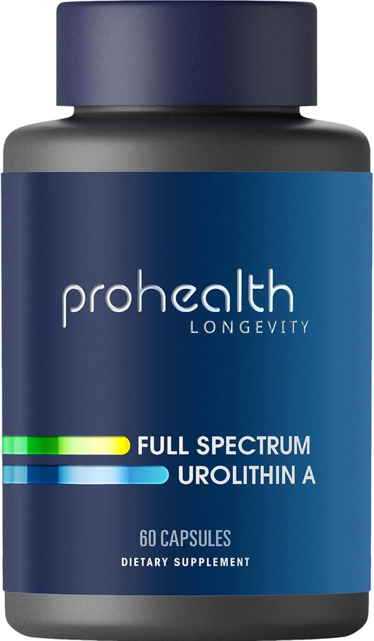 ProHealth Full Spectrum Urolithin A - 60 – Urolithin A: The main active compound, recognised for its role in – Image 1