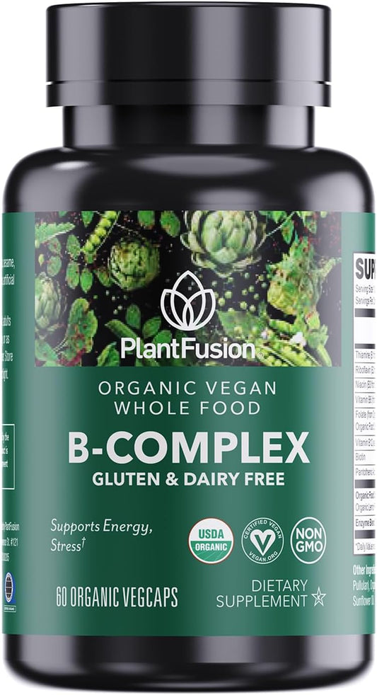 PlantFusion Organic Vitamin B-Complex - – Organic Guava – rich in vitamin C and naturally occurring B vitamins. – Image 1