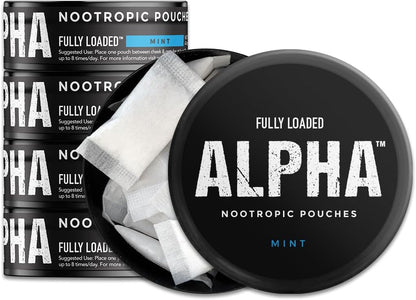 Fully Loaded Alpha Nootropic Pouches (Berry) - 5 Cans – Image 10