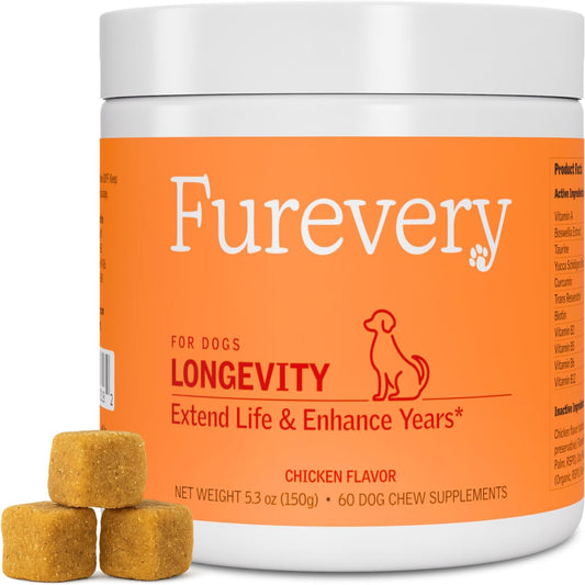 Furevery 11-in-1 Dog Multivitamin Chews – – Boswellia and Yucca Root: Traditionally used to support joint comfort – Image 1