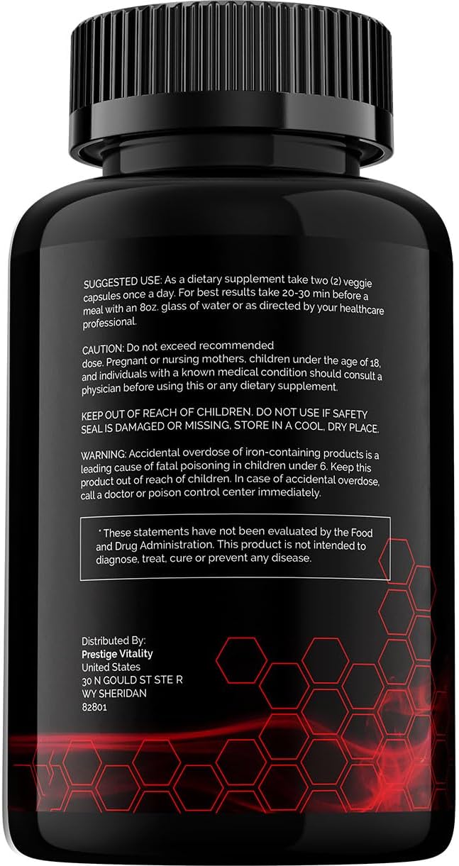 Alpha Stallion Pills Official Formula - AlphaStallion Capsules High Performance Formula - Maximum Strength, All-Natural (2 Pack, 120 Capsules) - görsel 2