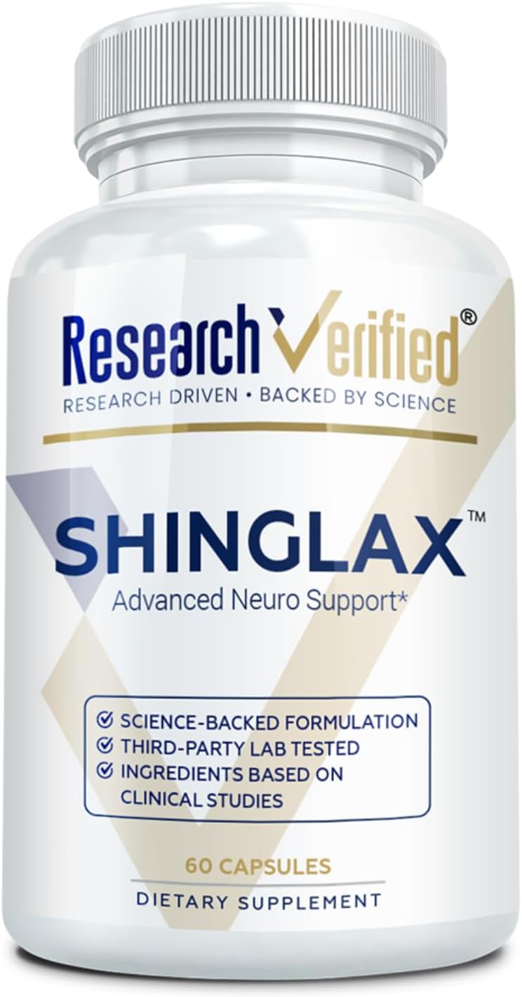 Research Verified Shinglax - Lemon Balm, Proteolytic Enzymes, Mushroom Complex, Vitamin B Complex, Oregano, Zinc - Non-GM, Made in USA - 60 Capsules (Pack of 6) - görsel 10