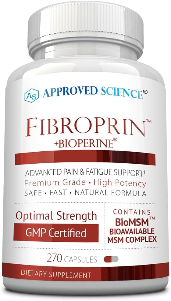 Approved Science Fibroprin - Nerve and Muscle Ache Support - 90 Capsules - görsel 8