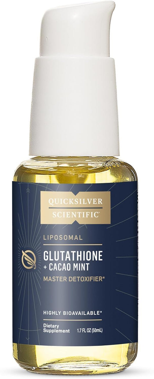 Quicksilver Scientific Liposomal Glutathione – Cleansing Support: Glutathione is essential for the liver's phase – Image 1