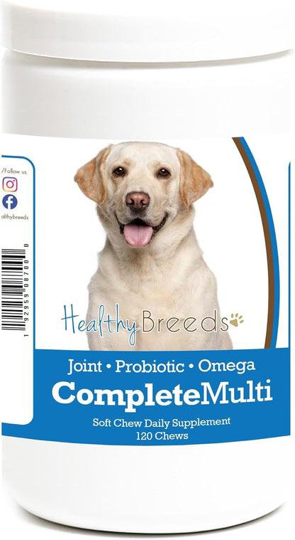 Healthy Breeds Bergamasco All in One Multivitamin Soft Chew 120 Count