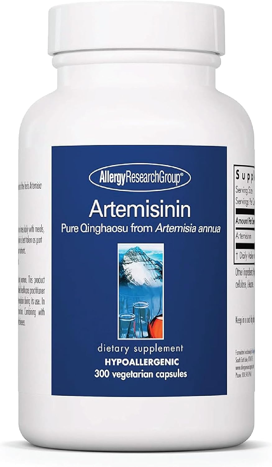 Artemisinin 200 mg – Sweet Wormwood Extract – 300 Capsules - görsel 1