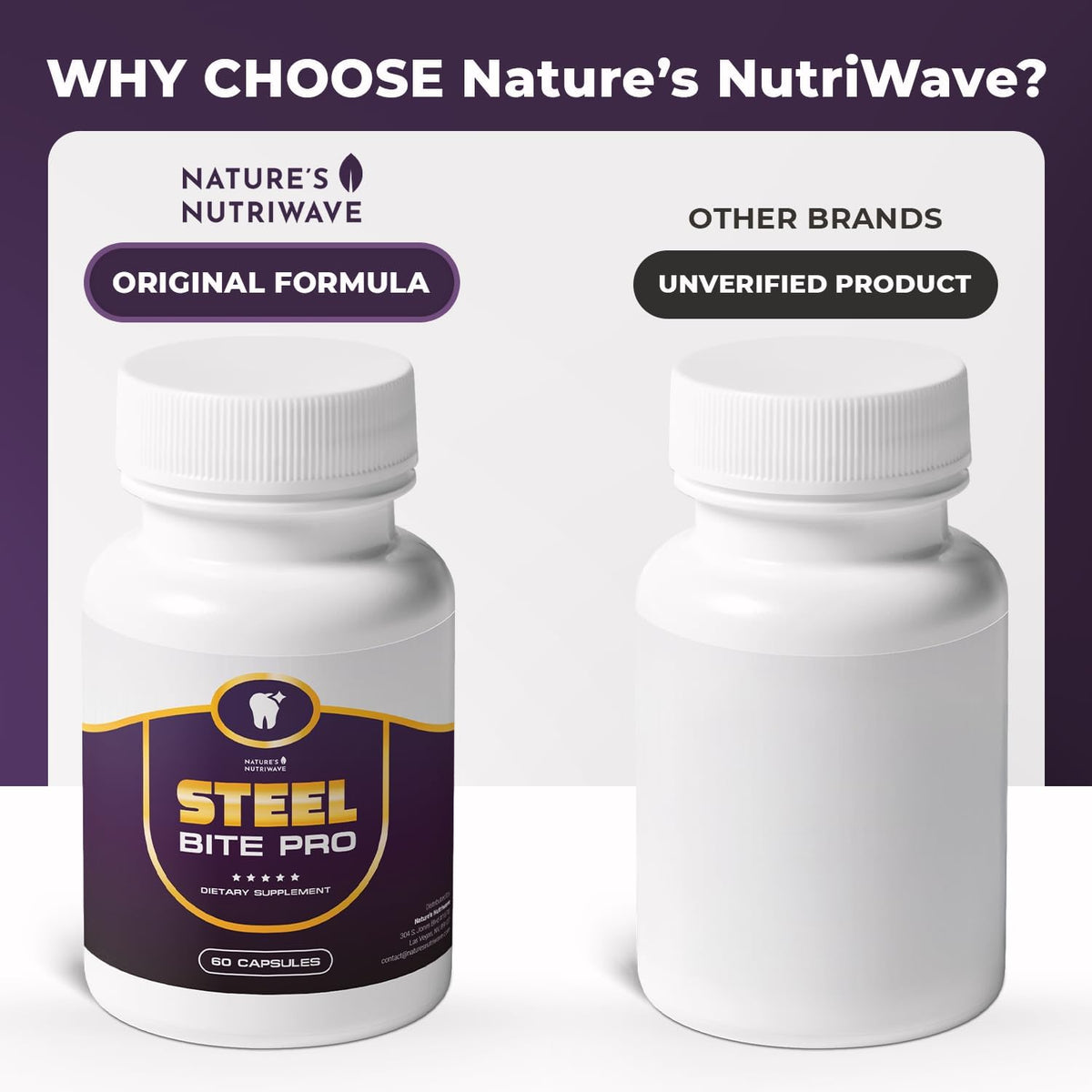 Steel Bite Pro – 23 Plant-Based Ingredients – Other Botanicals : The complete blend includes a variety of herbs – Image 4