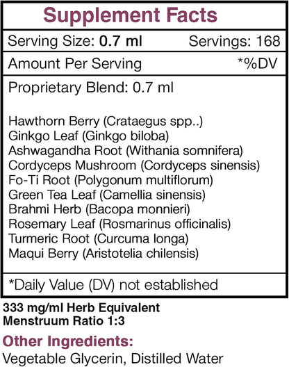 Secrets of the Tribe Youth Secret - Alcohol-Free Herbal Supplement Drops for Overall Health and Wellbeing (118 mL)