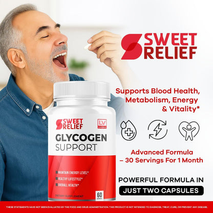 Sweet Relief Capsules (2 Pack) - 120 Count – Those looking to maintain healthy blood sugar levels already within – Image 2
