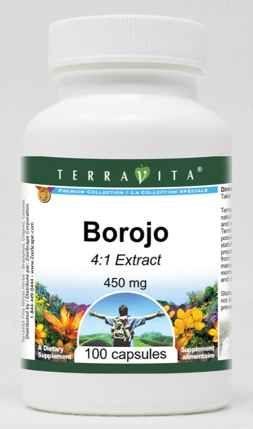 Terravita Borojo 4:1 Extract - 450 mg, 100 Capsules - görsel 1