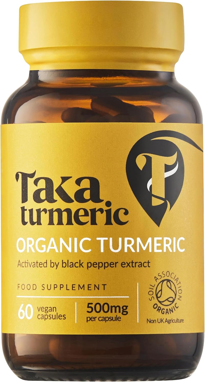 Turmeric & Black Pepper Extract 60 Capsules - görsel 1