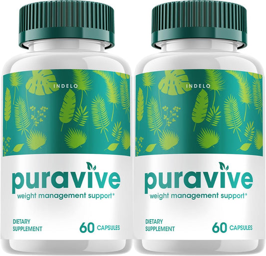 (2 Pack) Puravive Advanced Weight Loss Formula, 120 Capsules