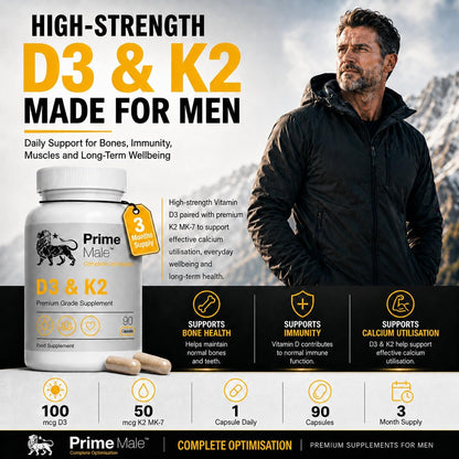PRIME MALE D3 & K2 – Image 5