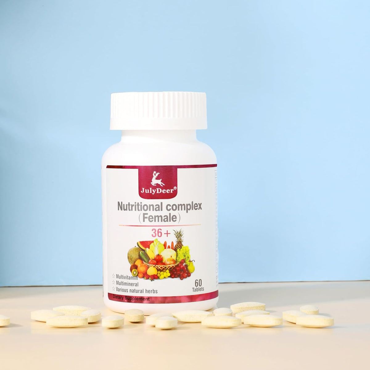 JulyDeer Women's's One Daily Multivitamin | – Zinc – Supports immune function and wound healing. – Image 6