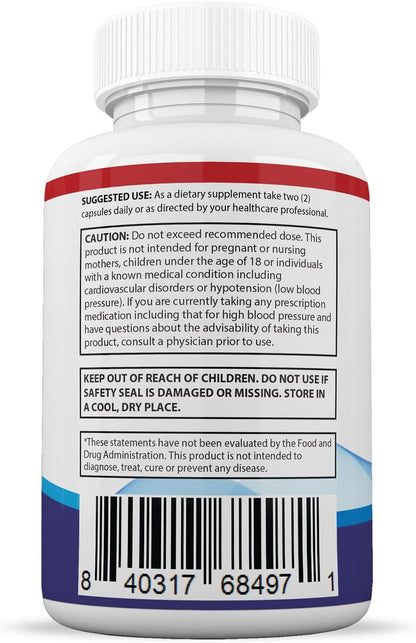 (2 Pack) Glucofreeze Max Advanced Formula 1295 mg, 120 Capsules