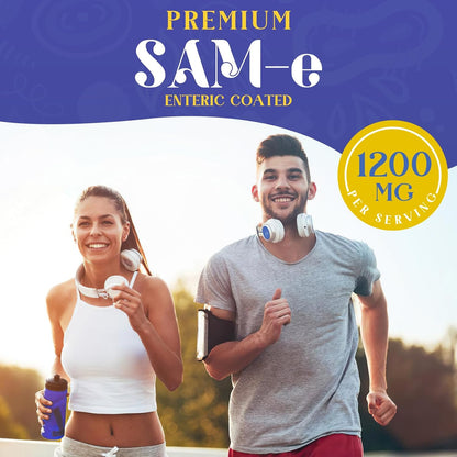 800 mg SAM-e Supplement for Brain, Mood, – SAM-e (800 mg): A methyl donor that supports mood, joint comfort and – Image 7