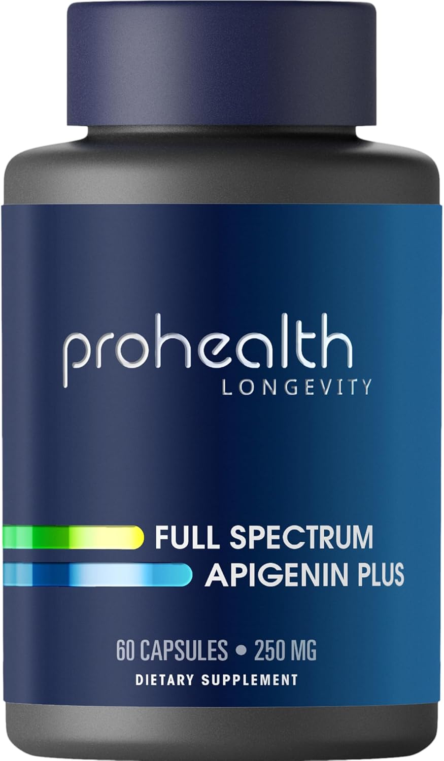 ProHealth Full Spectrum Apigenin Plus | 60 – NAD+ Support: Apigenin helps maintain healthy NAD+ levels by – Image 1