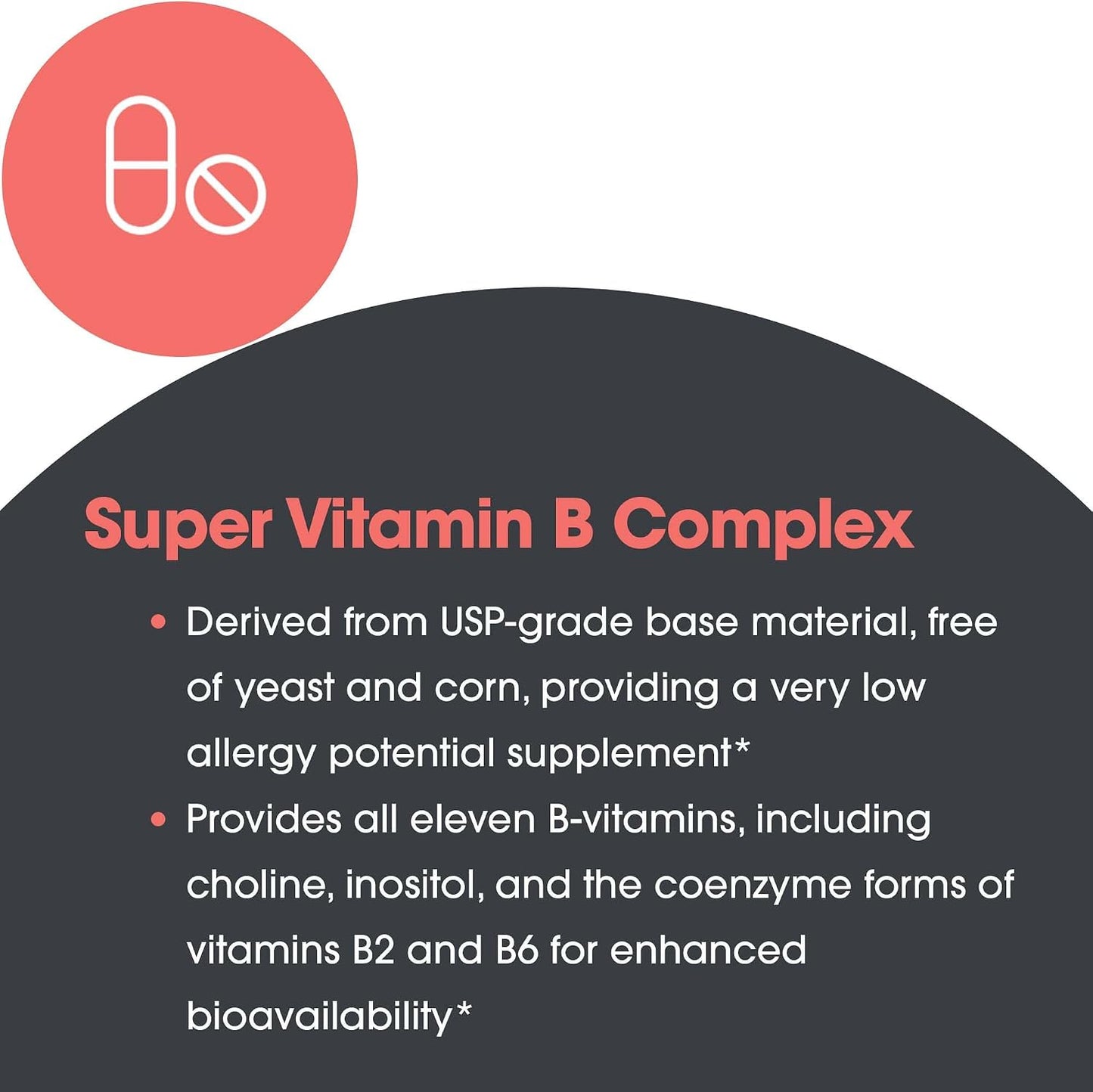 ARG Super Vitamin B - Complete B Vitamin Formula with Coenzyme B2 & B6 - görsel 7