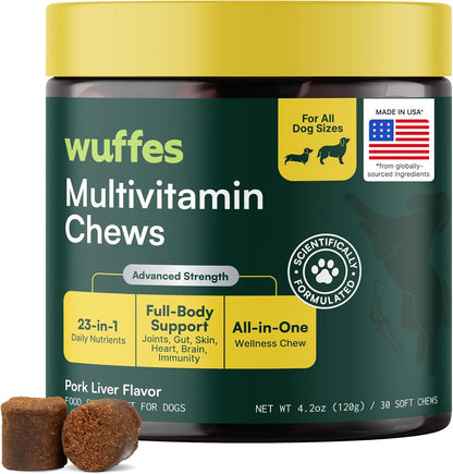 Wuffes 23-in-1 Dog Multivitamin Soft Chews – – Iron: Essential for healthy blood and oxygen transport. – Image 10