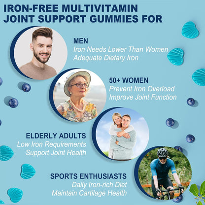 LILICARE Men's & Women's's Sugar-free – Glucosamine Chondroitin MSM (1000 mg): A bone and muscle support blend – Image 6