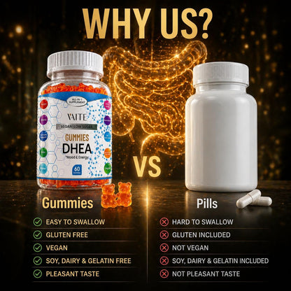 VAITE DHEA 50mg Gummies for Men and Women's – Those Focused on Healthy Ageing: DHEA's role in cellular health – Image 5