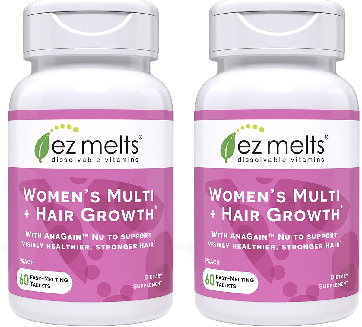 EZ Melts Women's's Multi + Hair Growth – – Methylated Folate and B12: These active forms support energy – Image 10