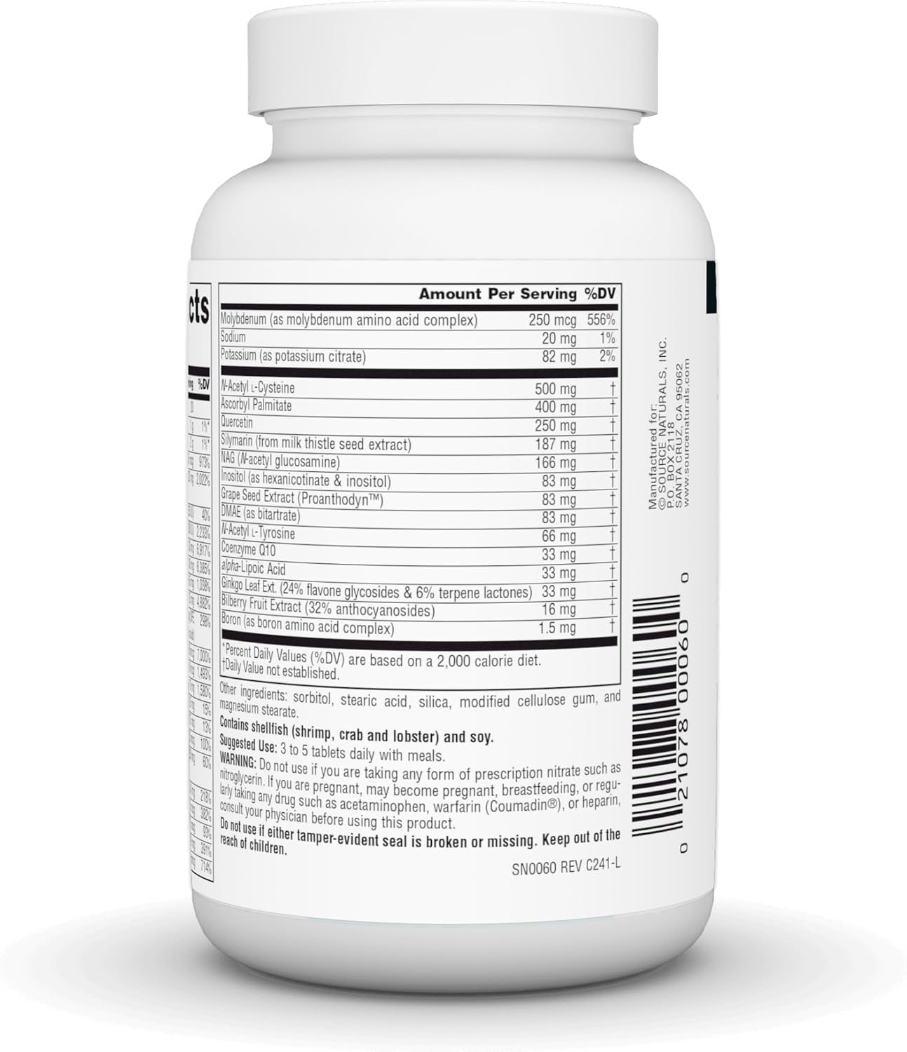 Source Naturals Elan Vital Multiple – 90 Tablets - görsel 4