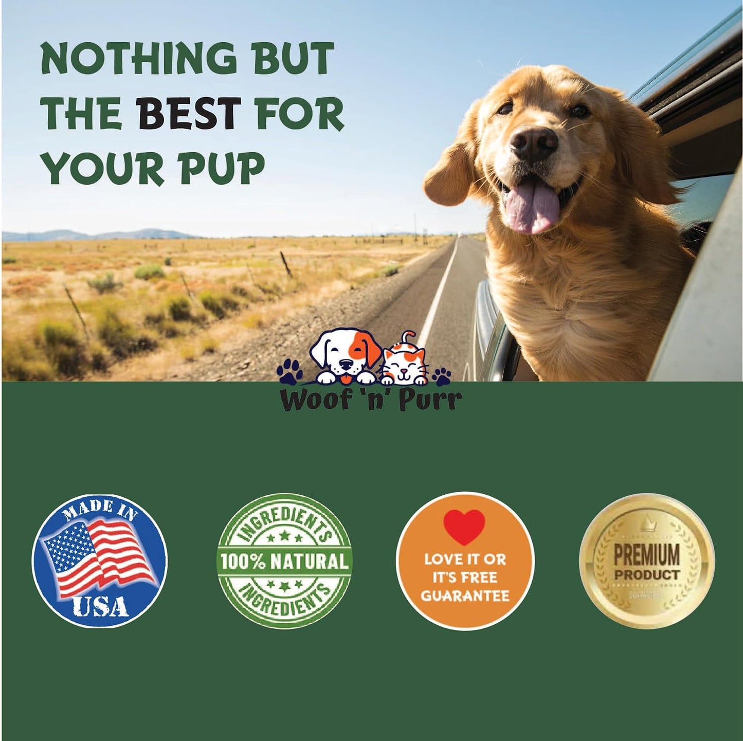 Woof 'n' Purr Hemp Oil for Dogs and Cats – 30 mL - görsel 6